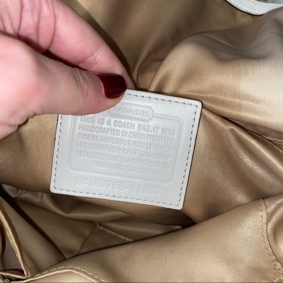 Coach Soho Signature Hobo Shoulder Buckle Bag - Picture 6 of 6